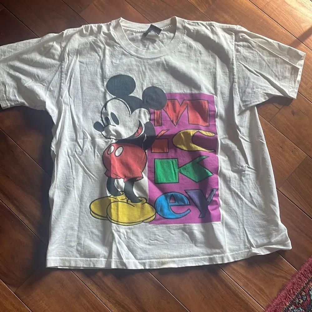 Vintage Disney Mickey Tee T Shirt by Mickey Unlimited